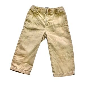 The Children's Place Baby Boy's 18-24M Khaki Tan Elastic Adjustable Waist Chino